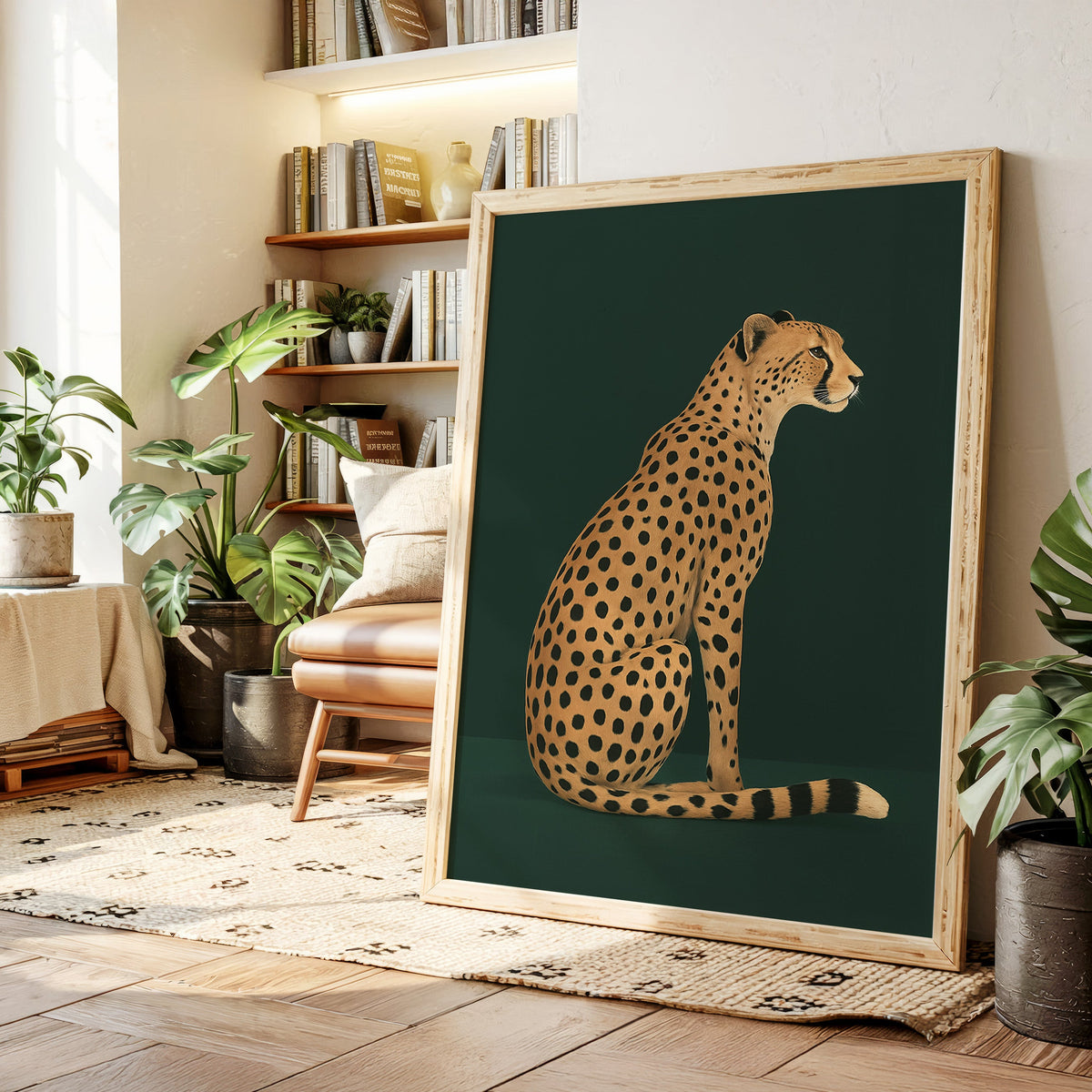 Cheetah Grace on Emerald