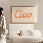 Ciao Retro Wall Art Print