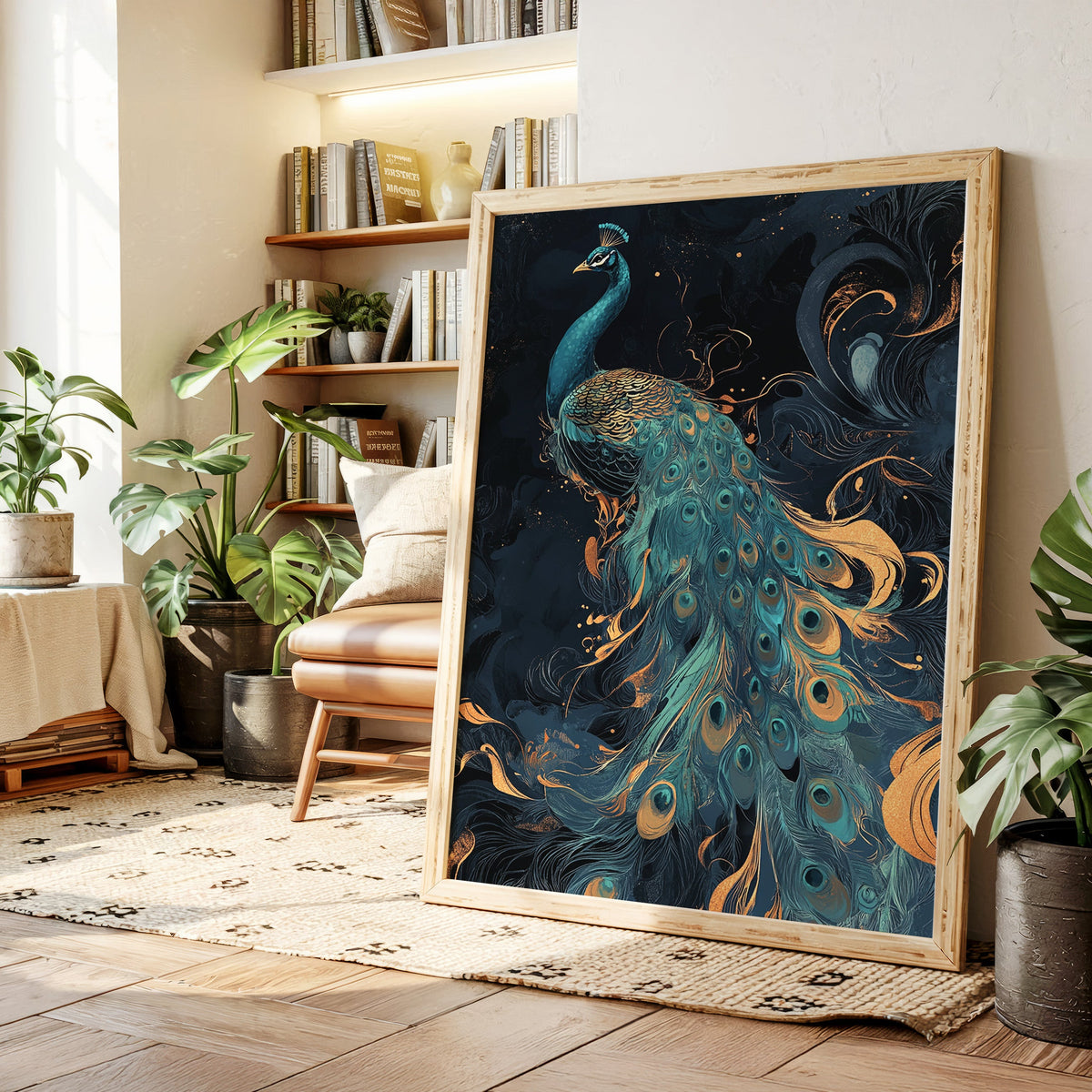 Embers in a Peacock's Wake