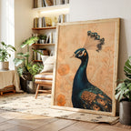 Poise and Petals in Copper and Teal