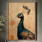 Poise and Petals in Copper and Teal