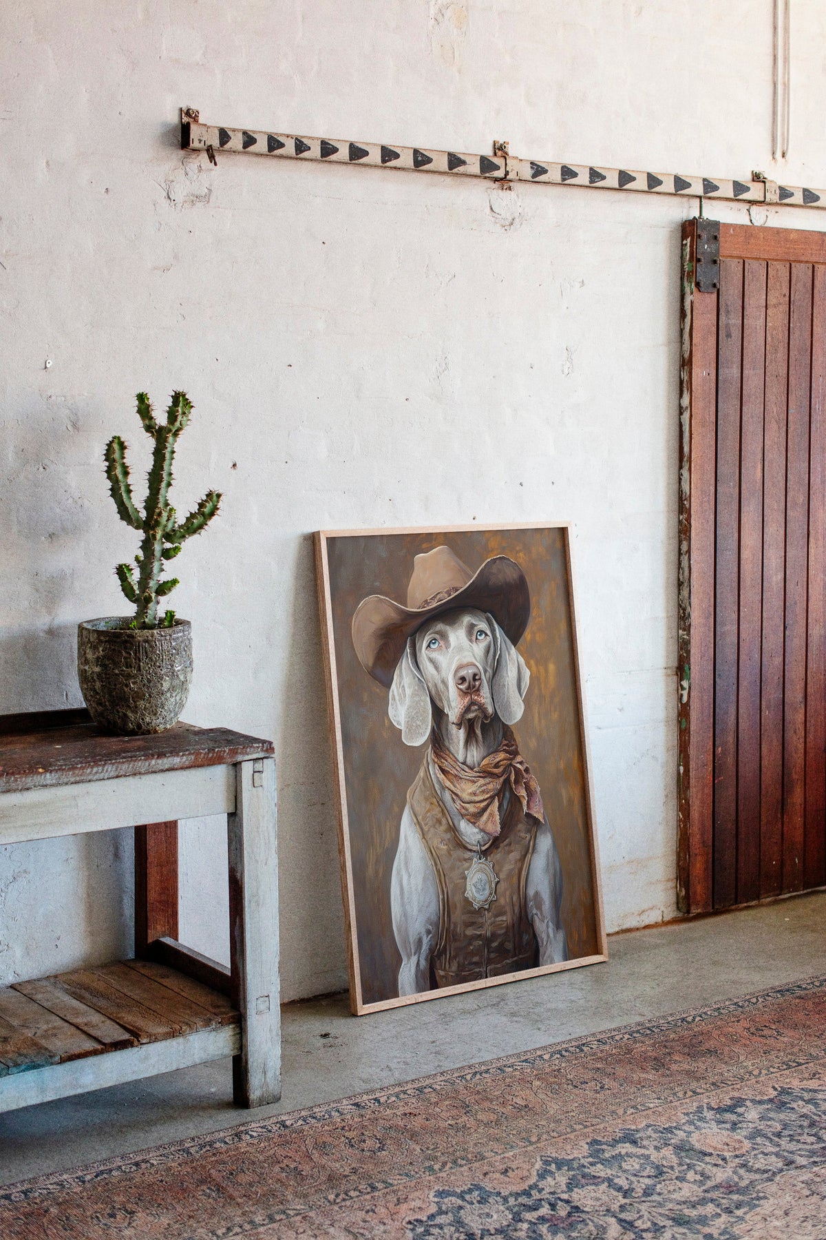 Weimaraner Desert Deputy