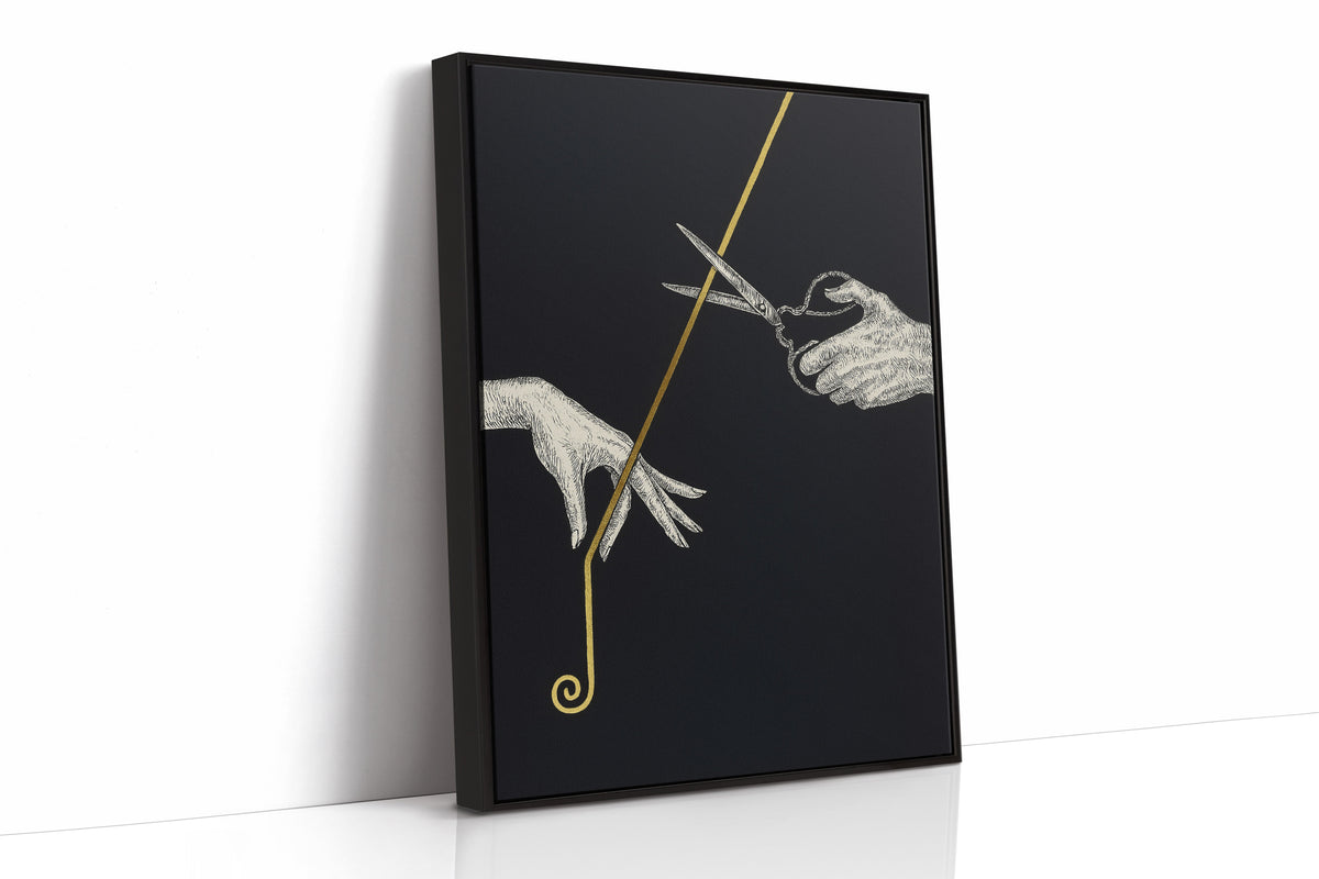 Severance Line in Gold and Ink