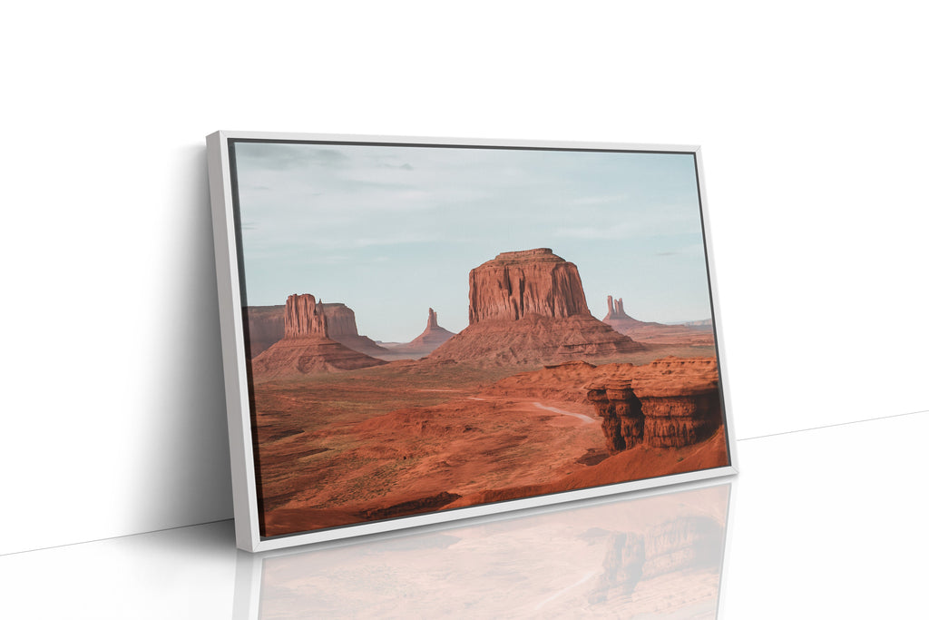 Monument Valley Buttes Under Open Sky