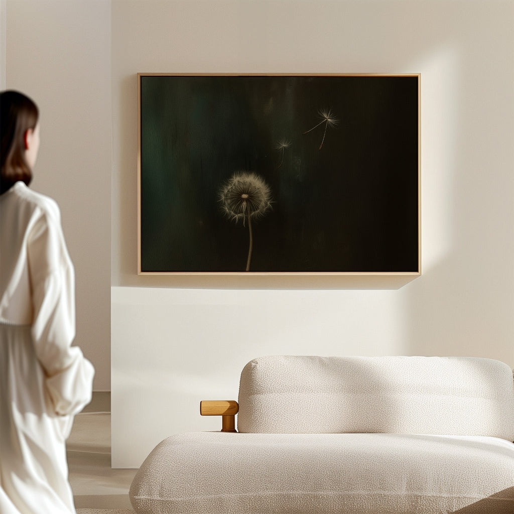 Whispers on the Wind Dandelion Print