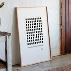 The Ninety-Nine and the One Minimalist Print