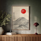 Minimalist Japanese Waves – Timeless Flow of Nature