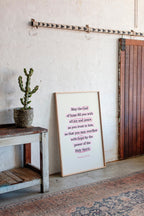 Romans 15 Hope and Peace Scripture Print