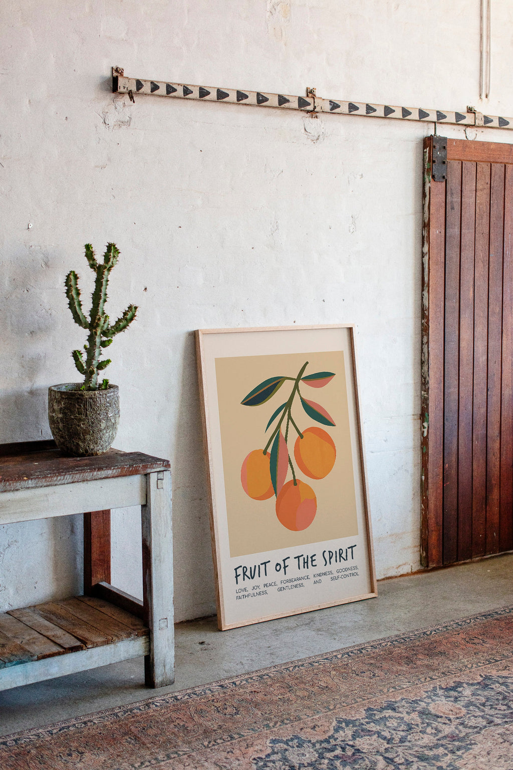 Fruit of the Spirit Citrus Branch Print