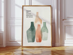 Broken Yet Beautiful Watercolor Vessels