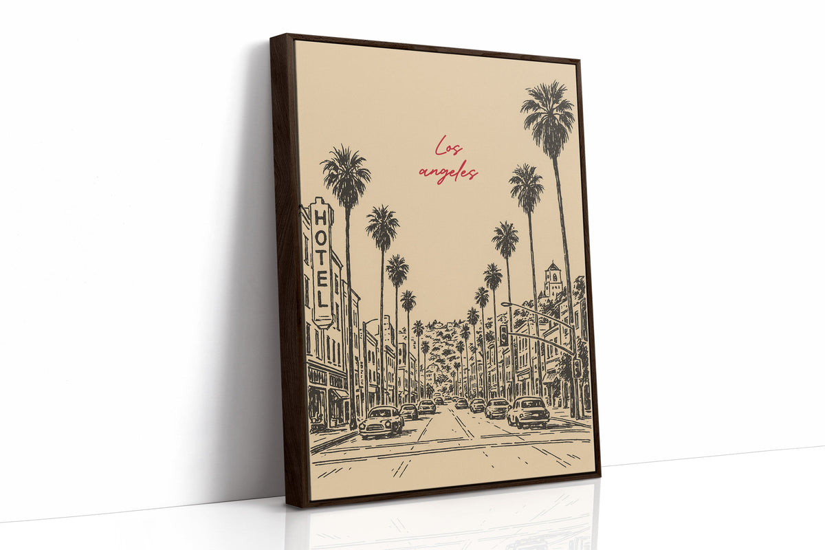Palms & Pavement – Los Angeles in Ink