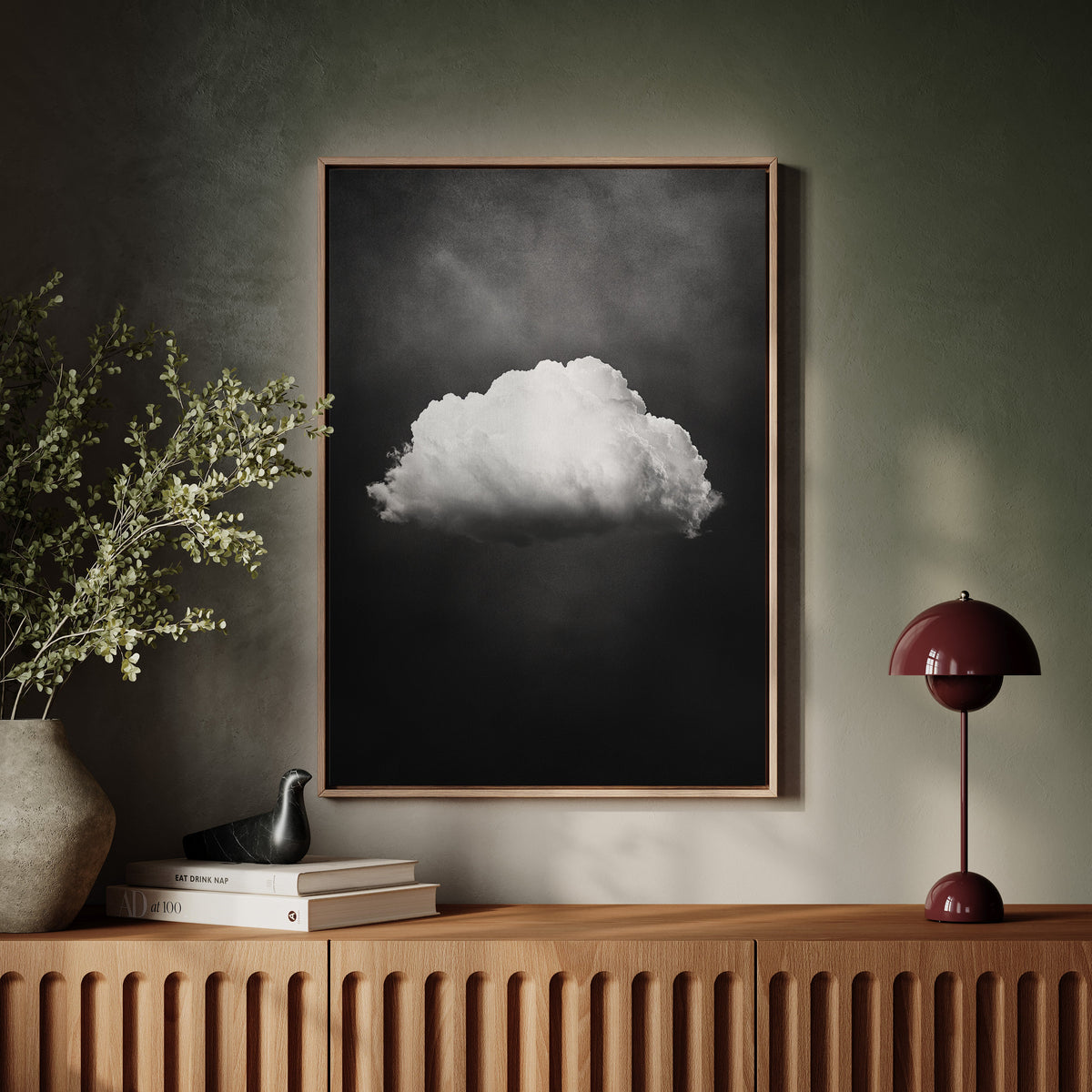 Still Cloud in a Silent Sky