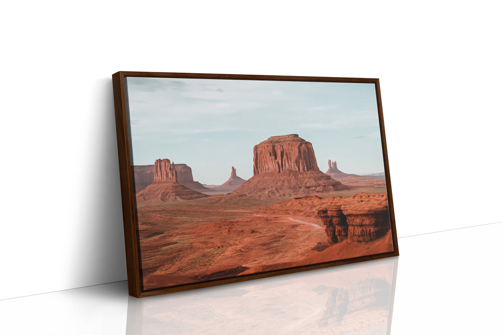 Monument Valley Buttes Under Open Sky