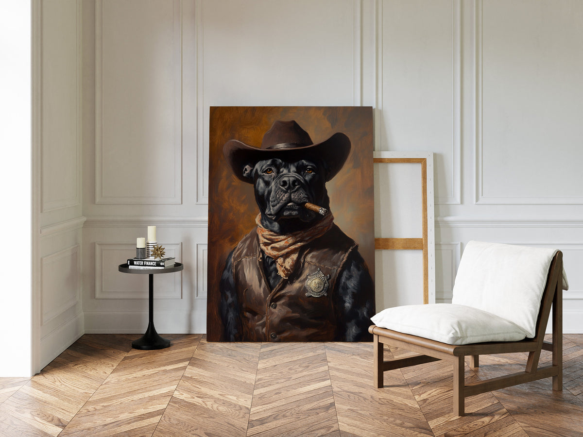 Black Lab Sheriff of the Shadow Range