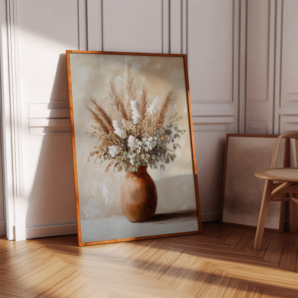 Earthen Still: Pampas in Clay