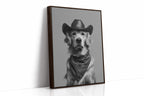 A Canine Cowboy's Quiet Standoff
