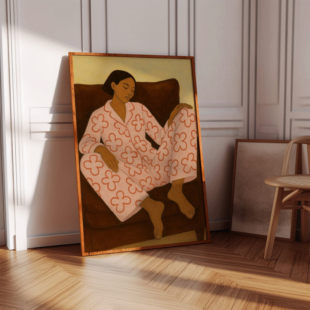 Flower Pajamas and Quiet Thoughts