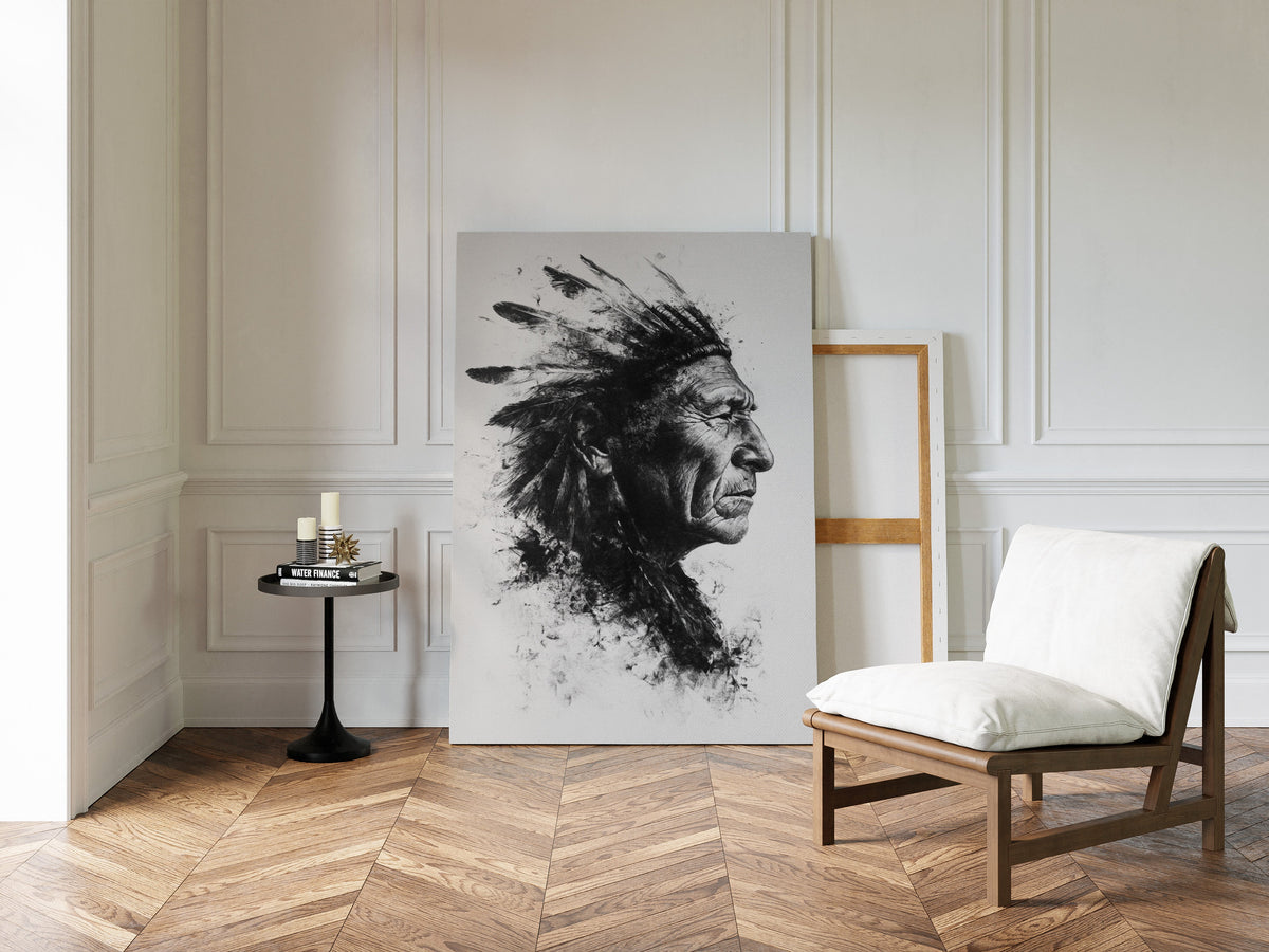 Spirit of the Plains in Ink