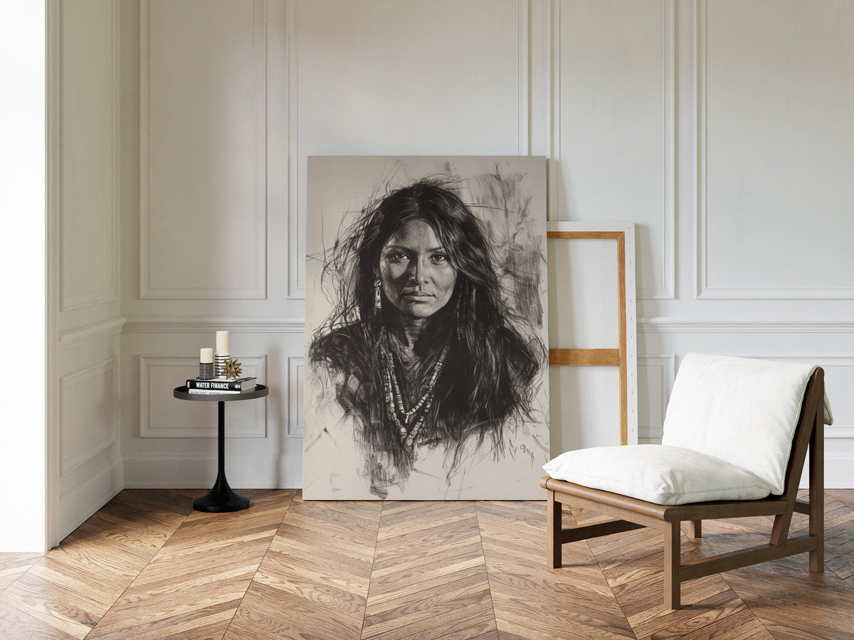 Desert Soul in Charcoal