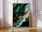Emerald Rush with Gilded Horizon