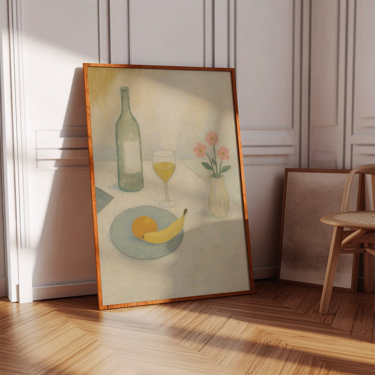 Banana and Wine in Morning Light