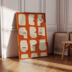 Minimal Shapes on Burnt Orange Grid