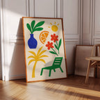 Sun Chair and Citrus Dreams