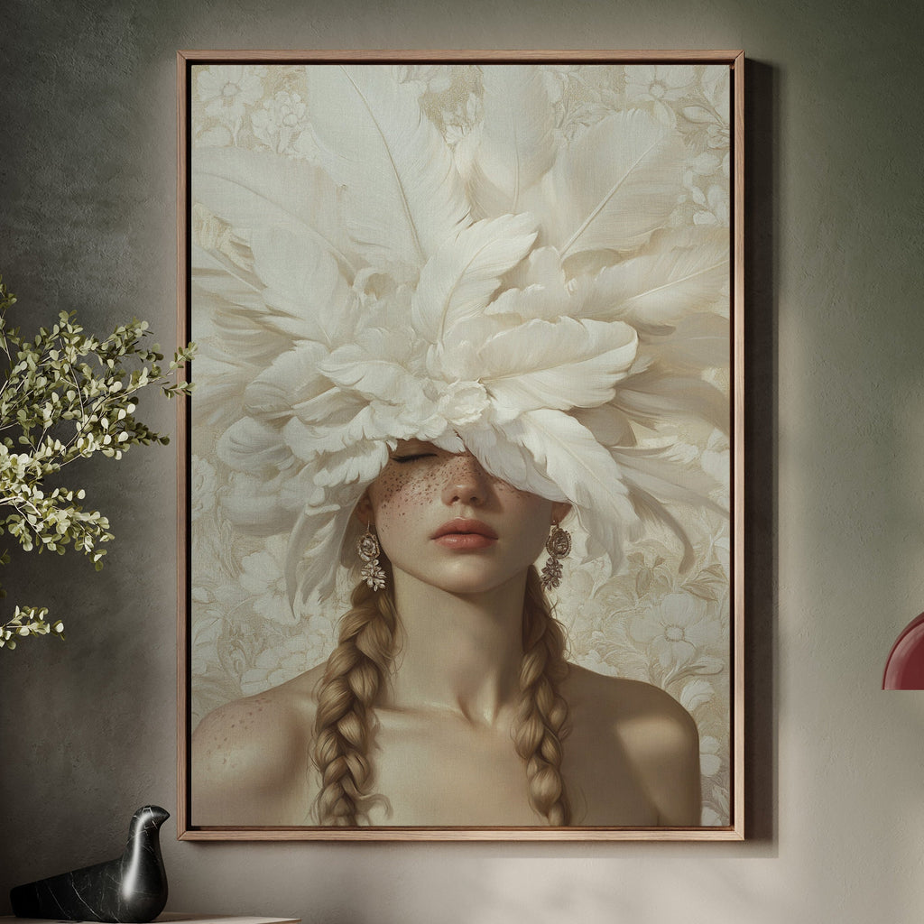 Whispers of Ivory Feathers