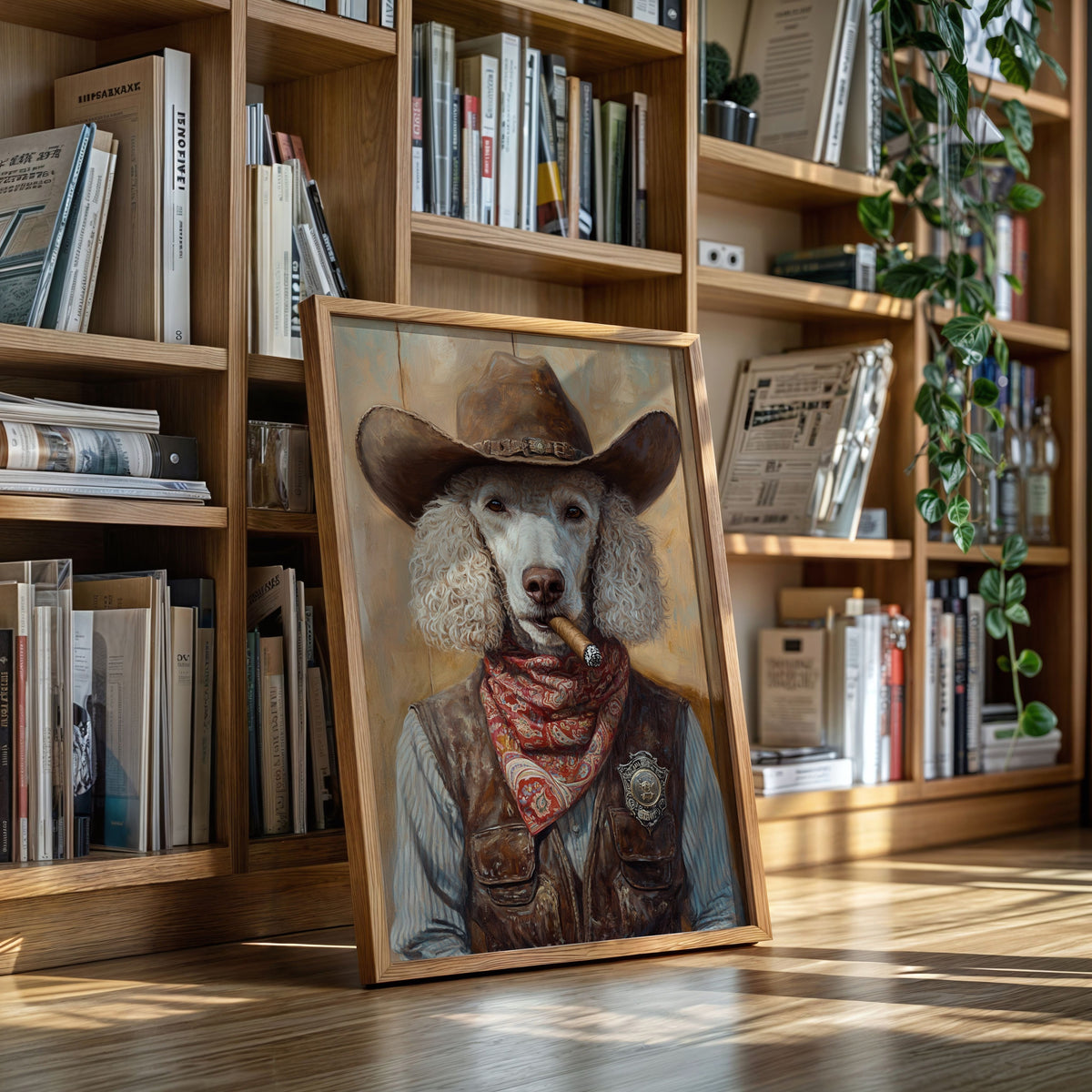 High Noon Poodle Sheriff