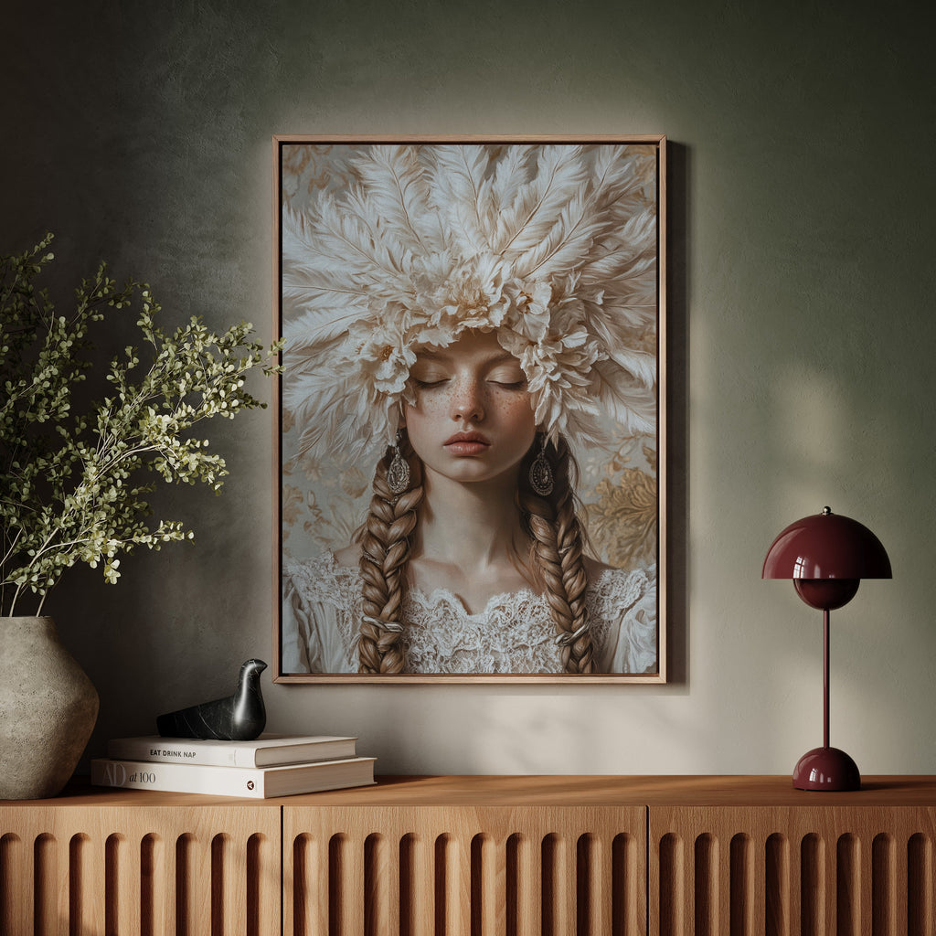 Crowned in Silence and Lace