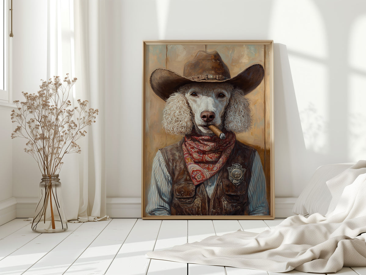 High Noon Poodle Sheriff