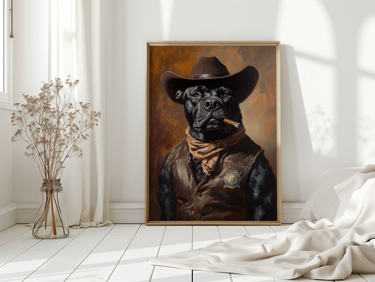 Black Lab Sheriff of the Shadow Range