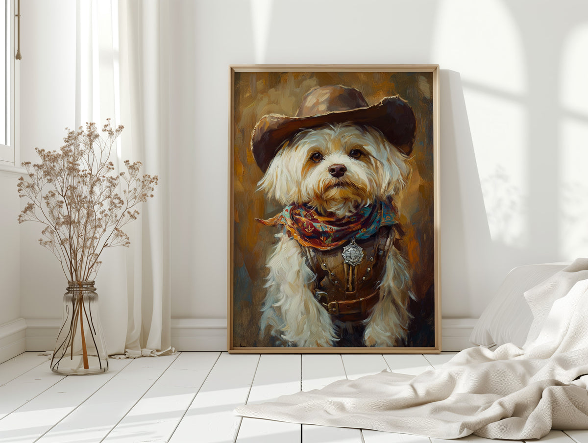 Havanese Western Outlaw