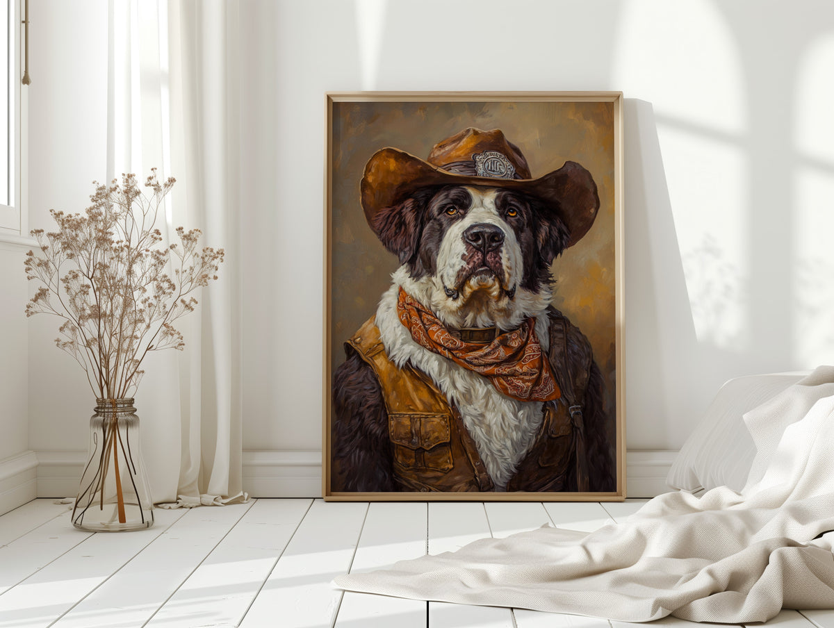 Saint Bernard Saddleback Sheriff