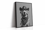 A Canine Cowboy's Quiet Standoff