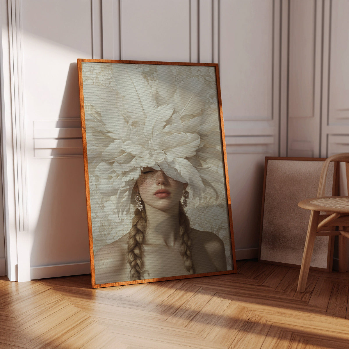 Whispers of Ivory Feathers