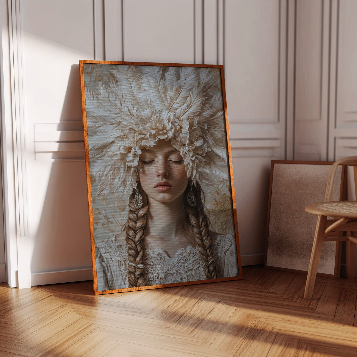 Crowned in Silence and Lace