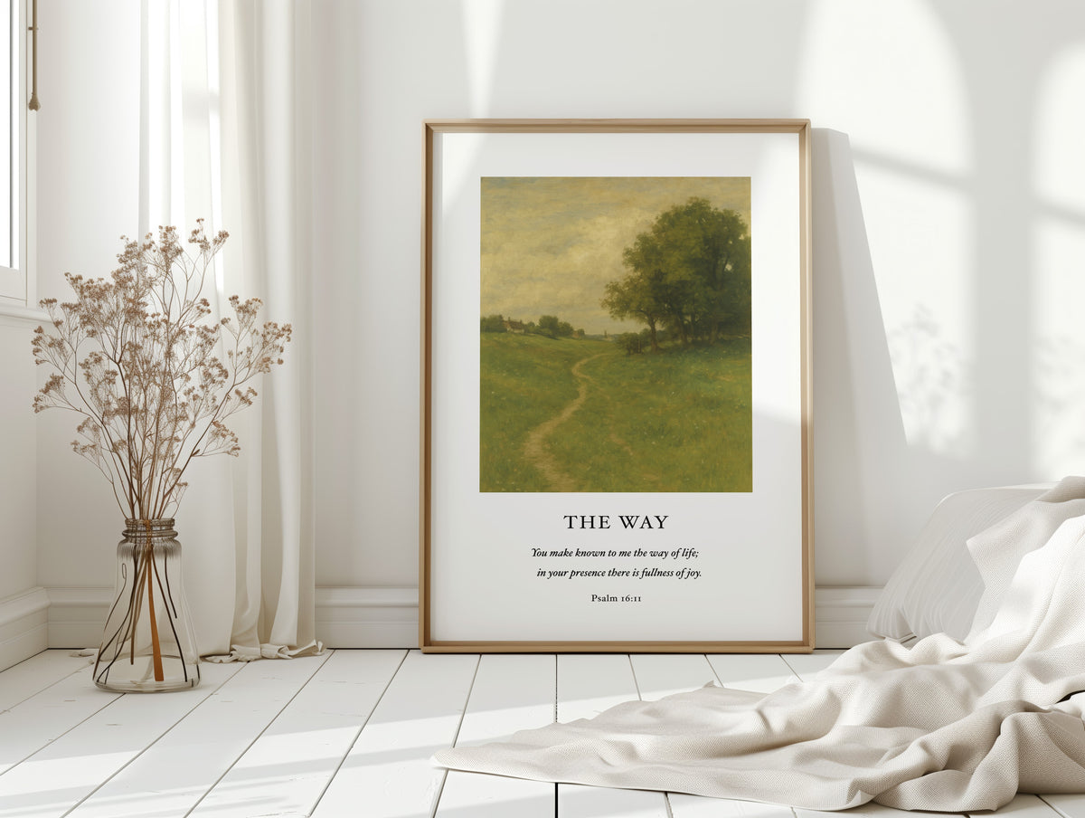 The Way Pathway Psalm 16 Landscape