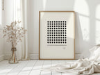 The Ninety-Nine and the One Minimalist Print