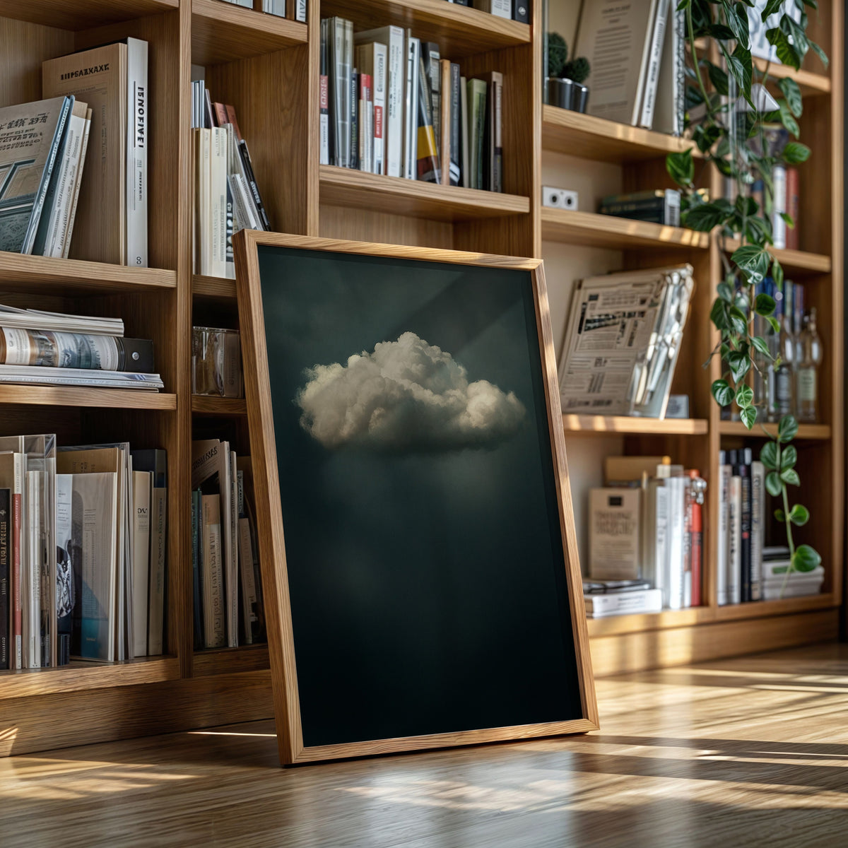 Lone Cloud in Quiet Storm