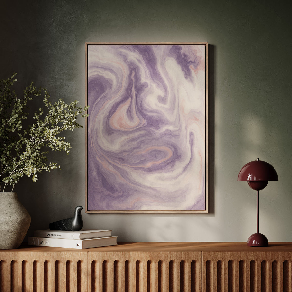 Lavender Dreamscape Swirl
