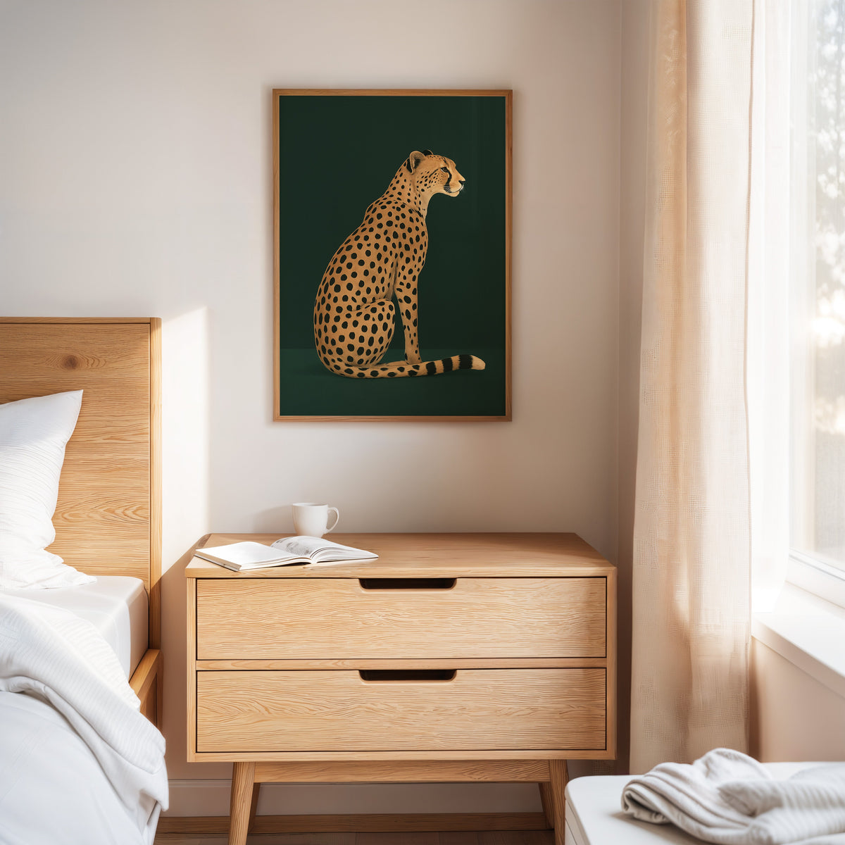 Cheetah Grace on Emerald