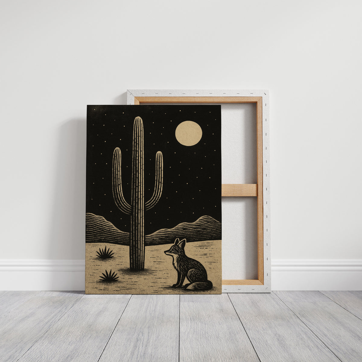 Fox and the Saguaro