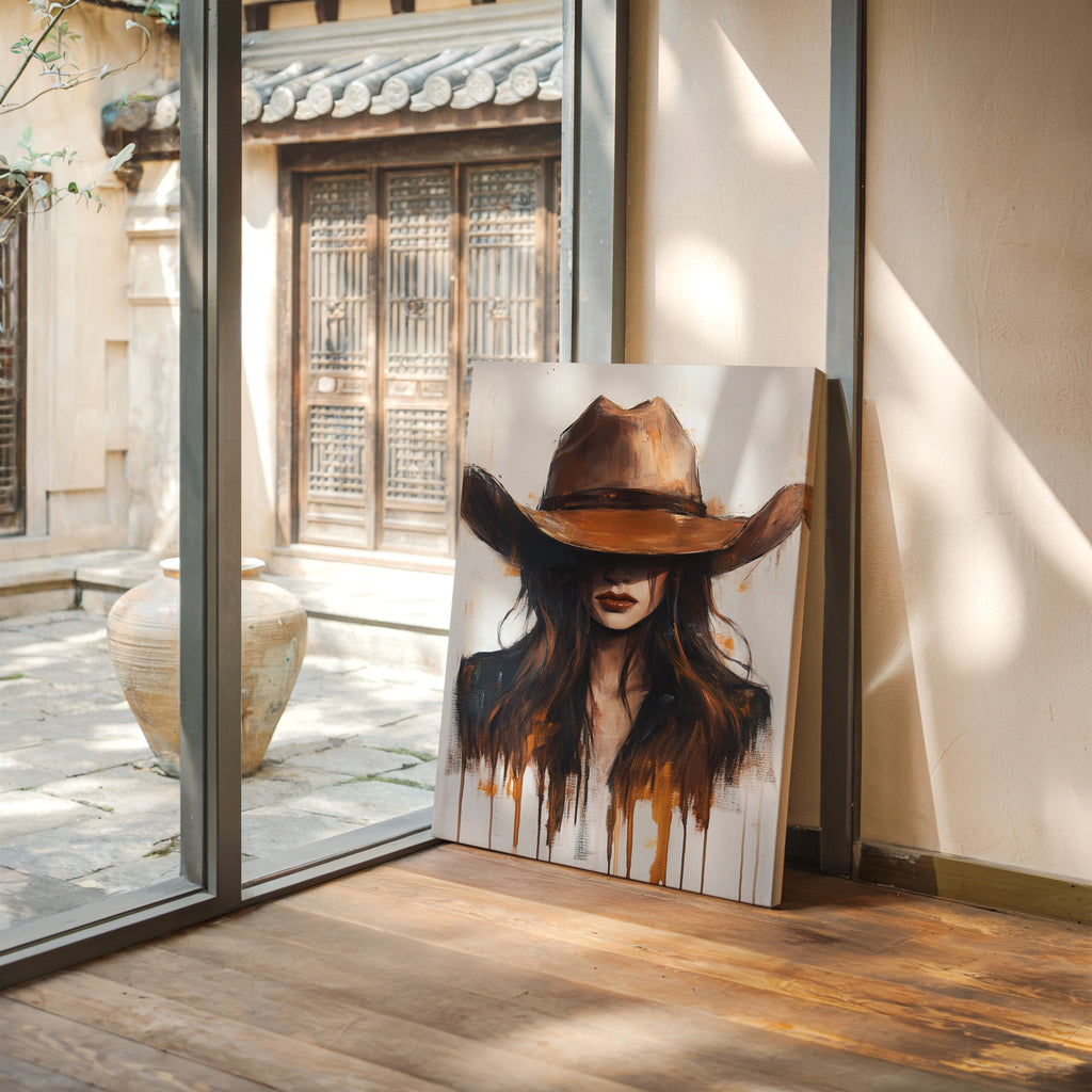 Desert Ember – Western Woman Art