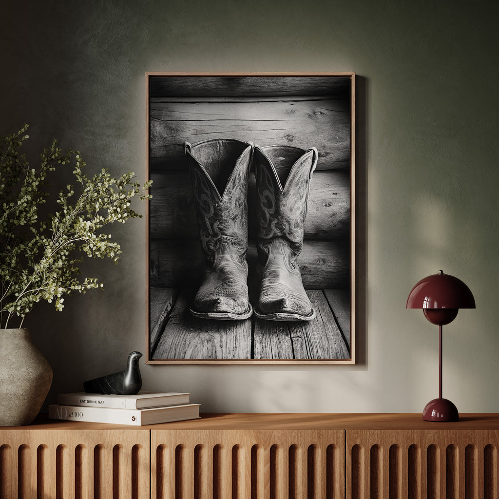 Weathered Boots and Western Roots