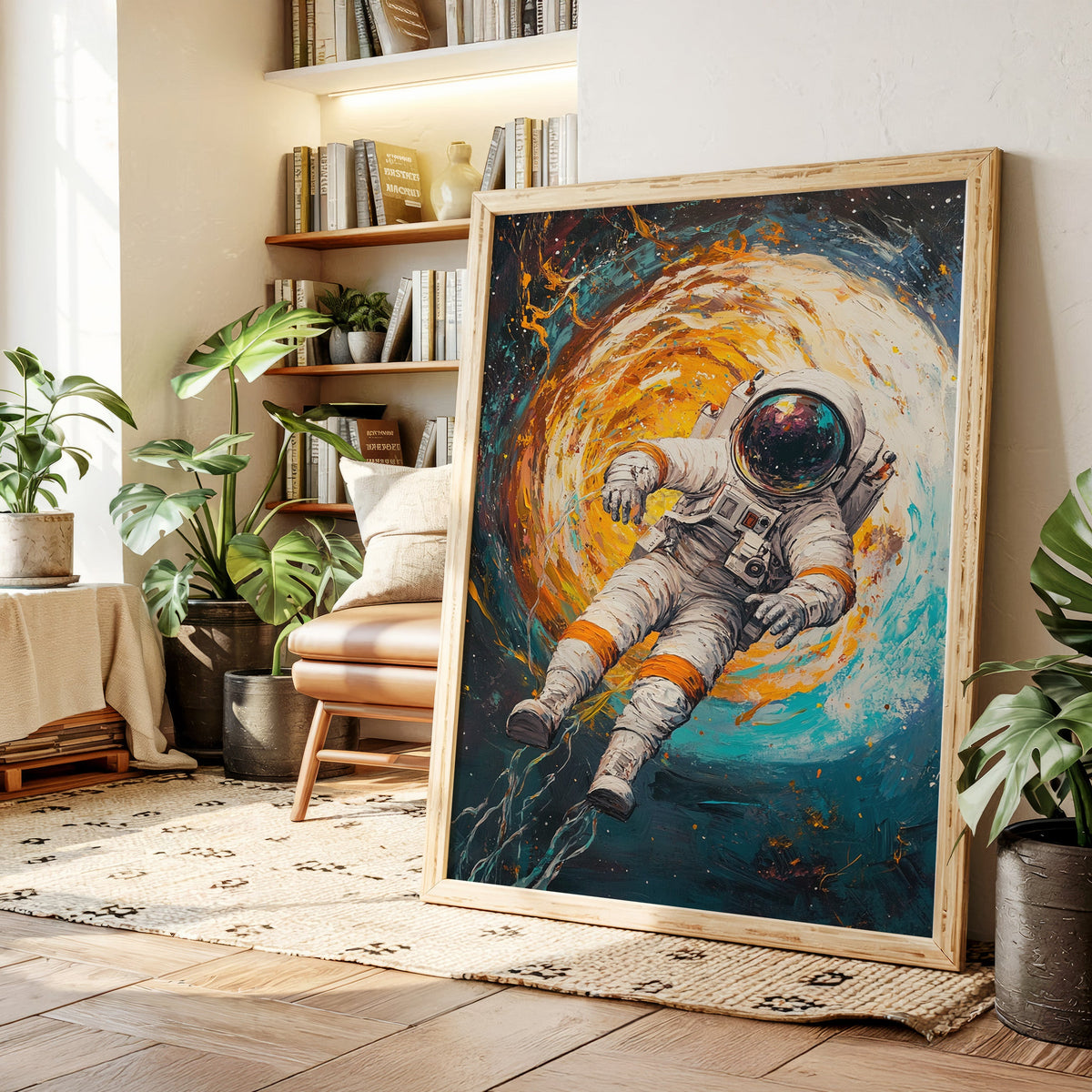 Astronaut in the Colorstorm