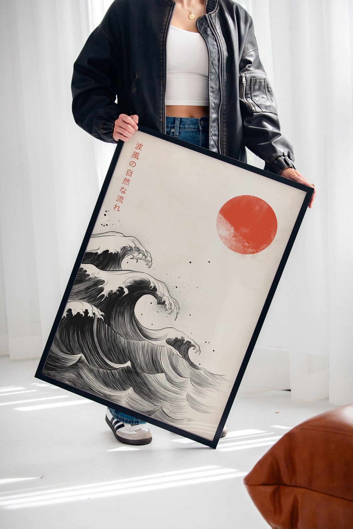 Japanese Ink Waves – The Flow of Nature