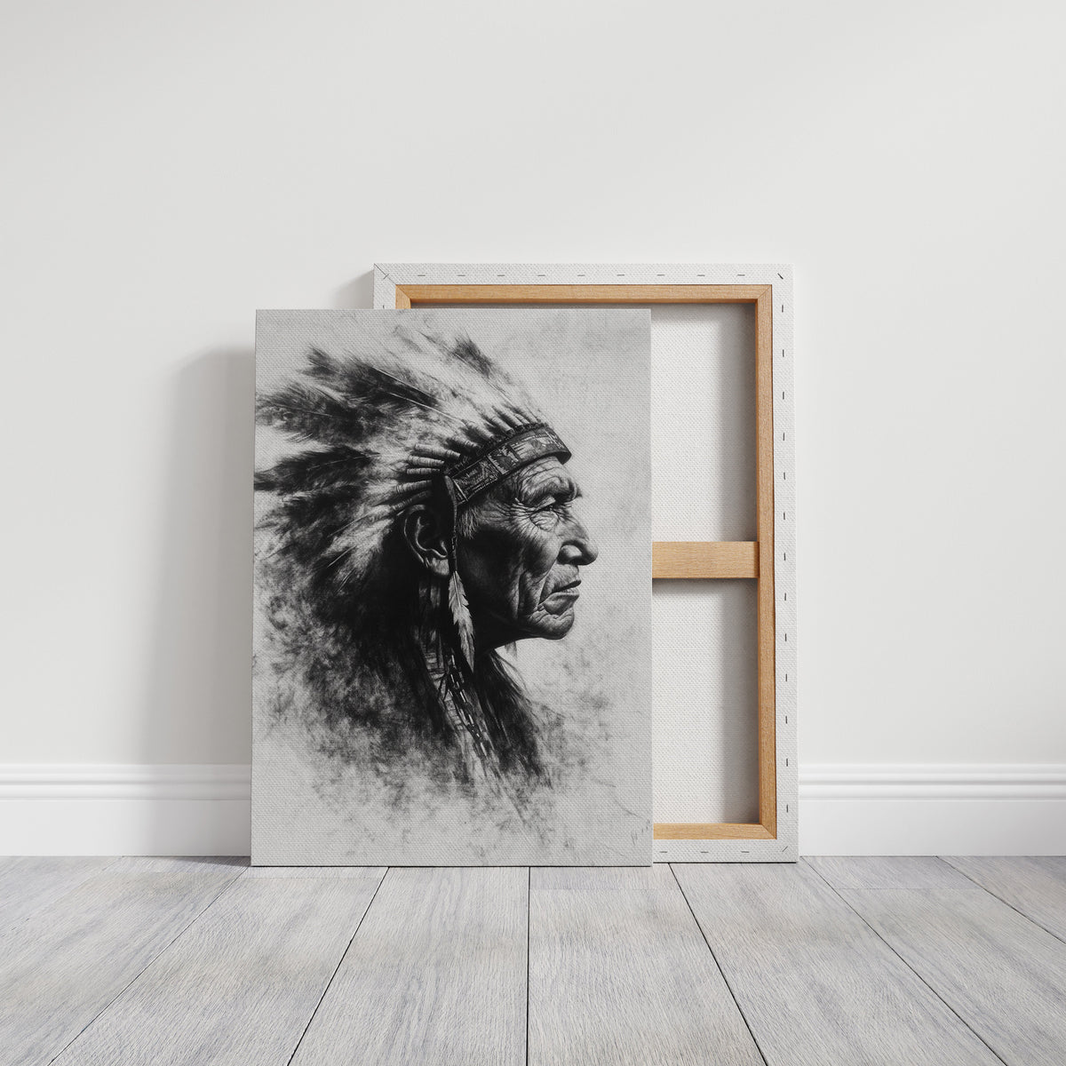 Elder Spirit in Charcoal