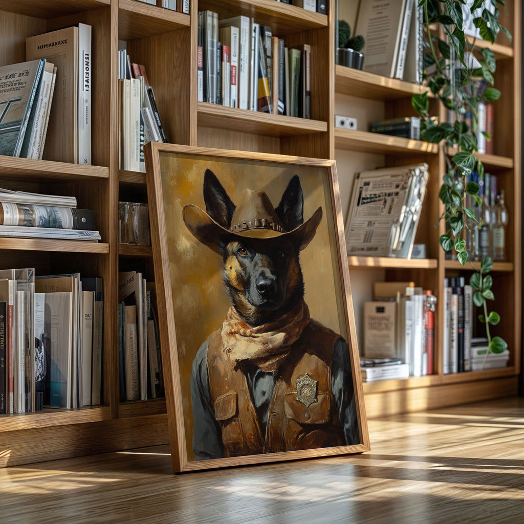 German Shepherd Desert Marshal