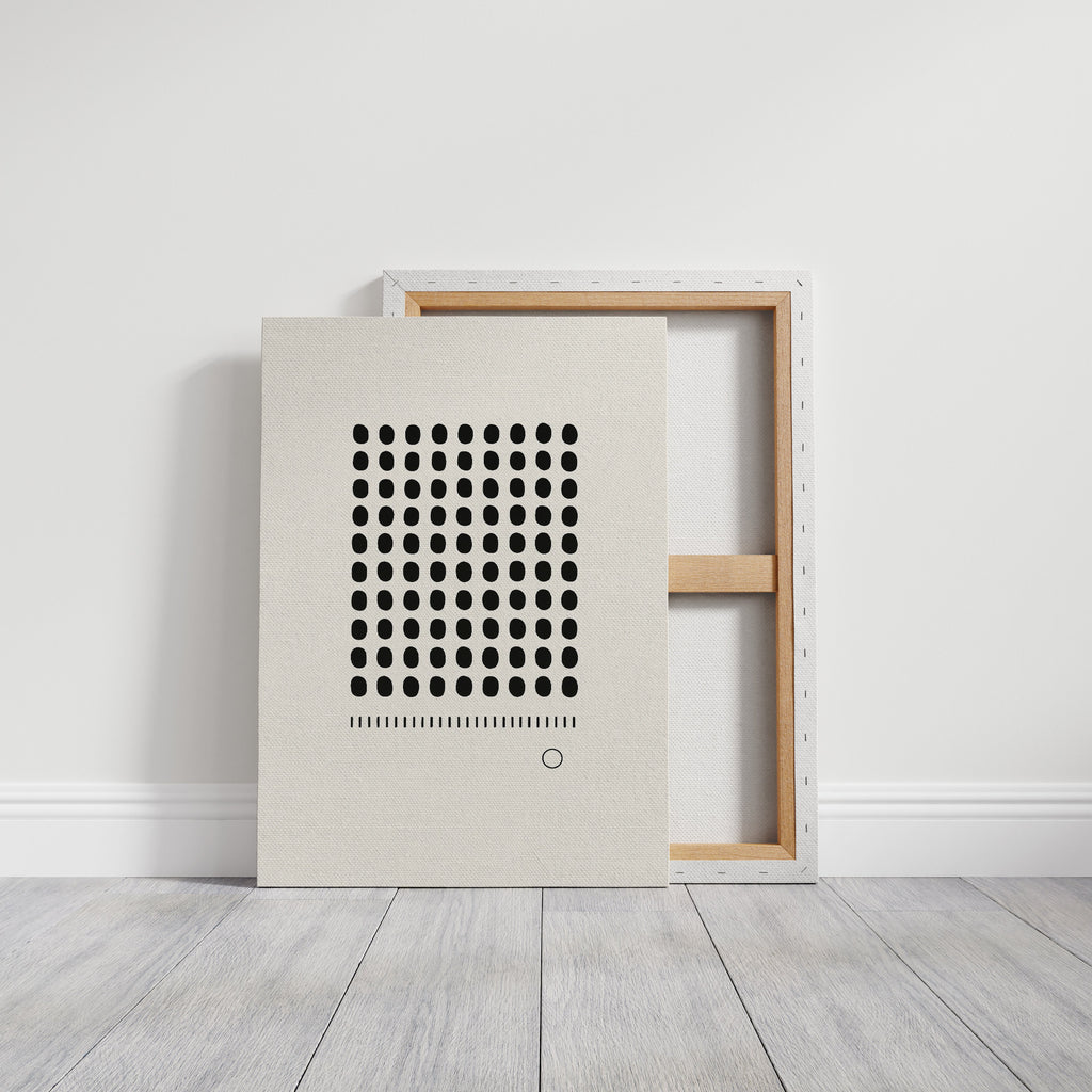 The Ninety-Nine and the One Minimalist Print